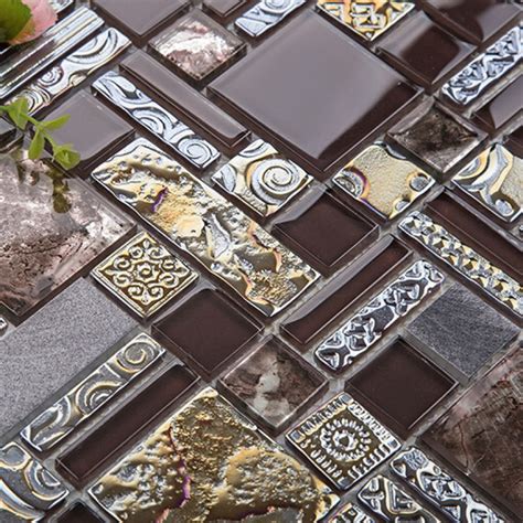 aluminum mosaic sheet metal|Metal Mosaic Sheets .